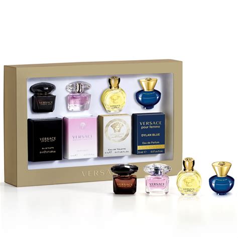 Versace miniature perfume set